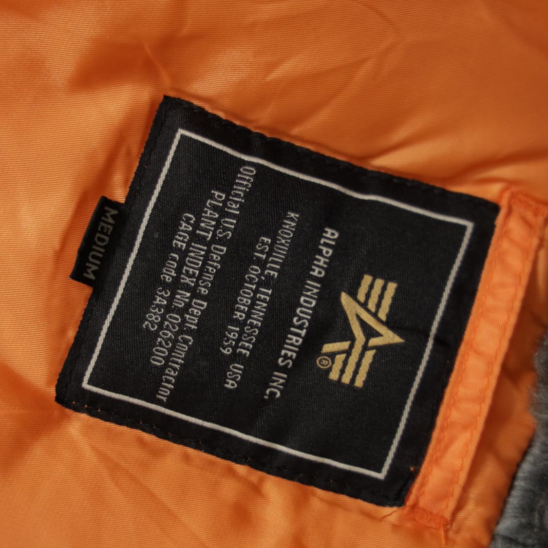 알파인더스트리 N-3B 파카 오렌지 상품이미지7