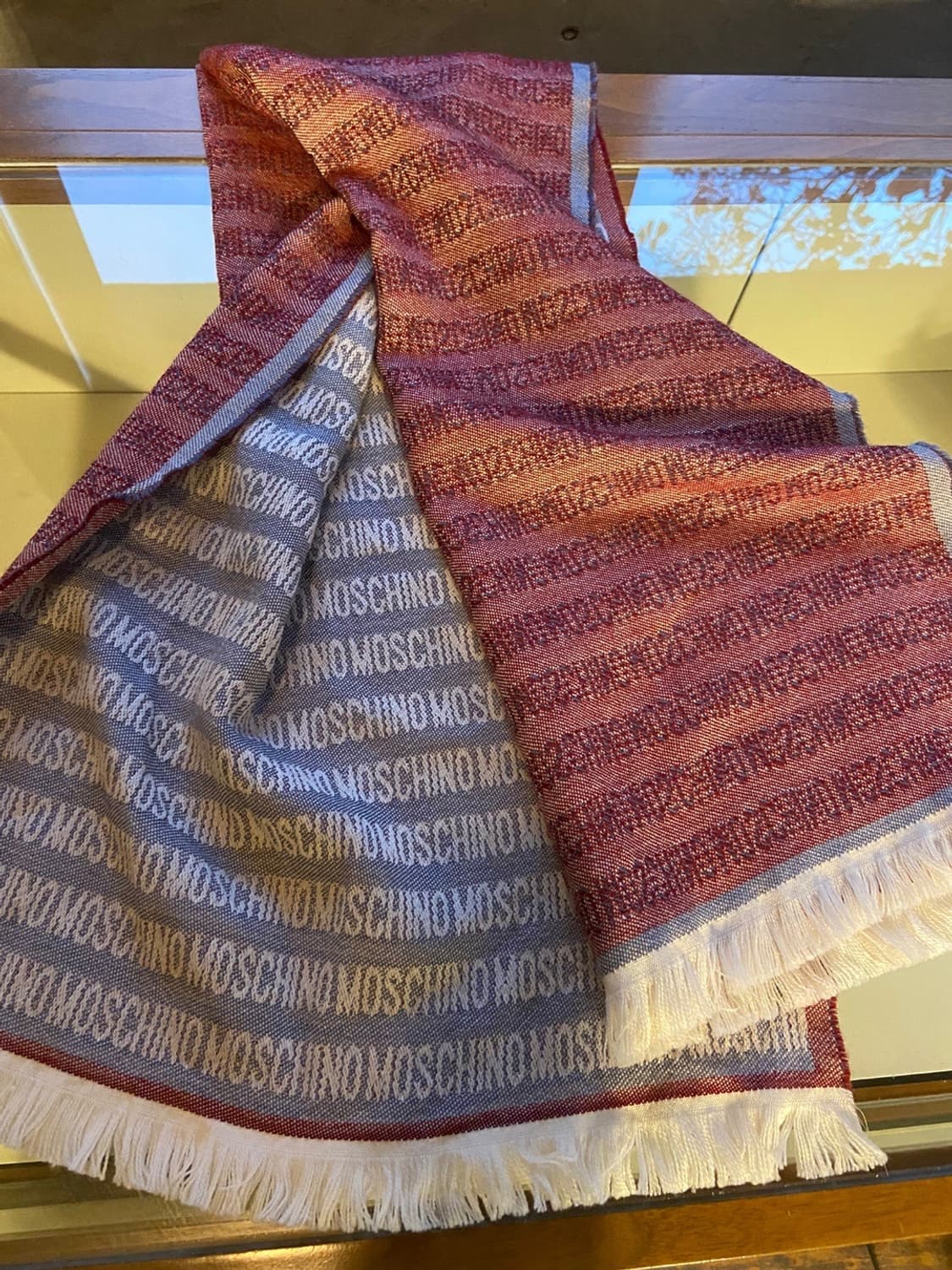 모스키노 버진울 머플러 상품이미지5