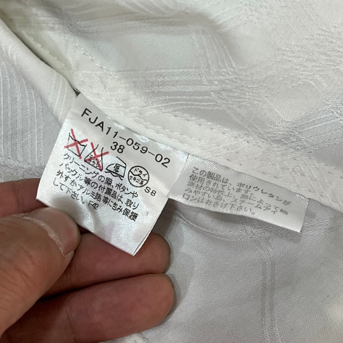 버버리 체크 패턴 블레이저 y16477 상품이미지7