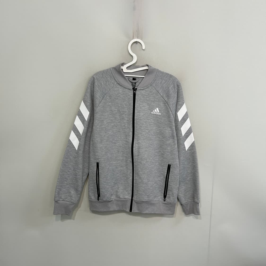 아디다스 그레이 집업 트레이닝 160 상품이미지1