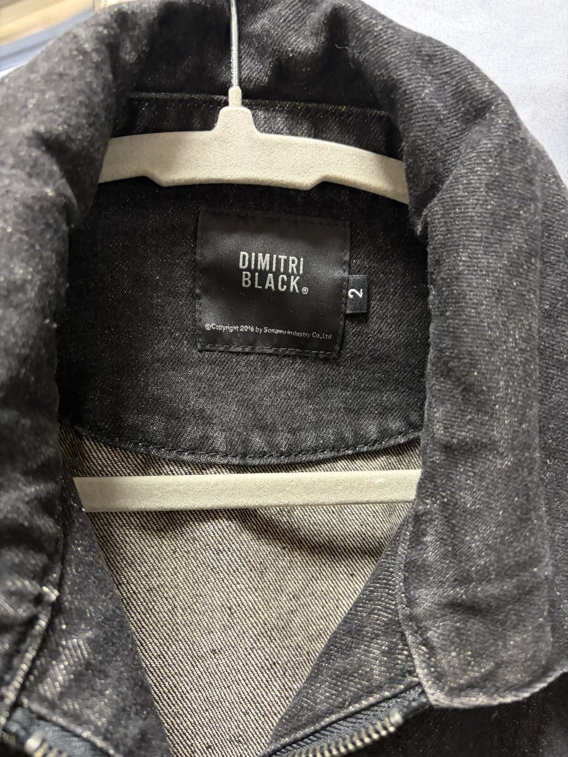 디미트리블랙 데님트러커 자켓 흑청 100 상품이미지3