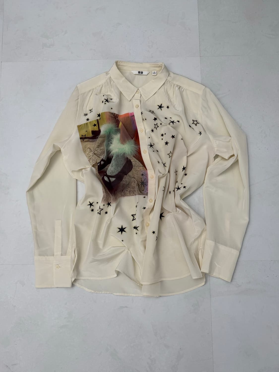 리워크 그래픽 셔링 셔츠  상품이미지4