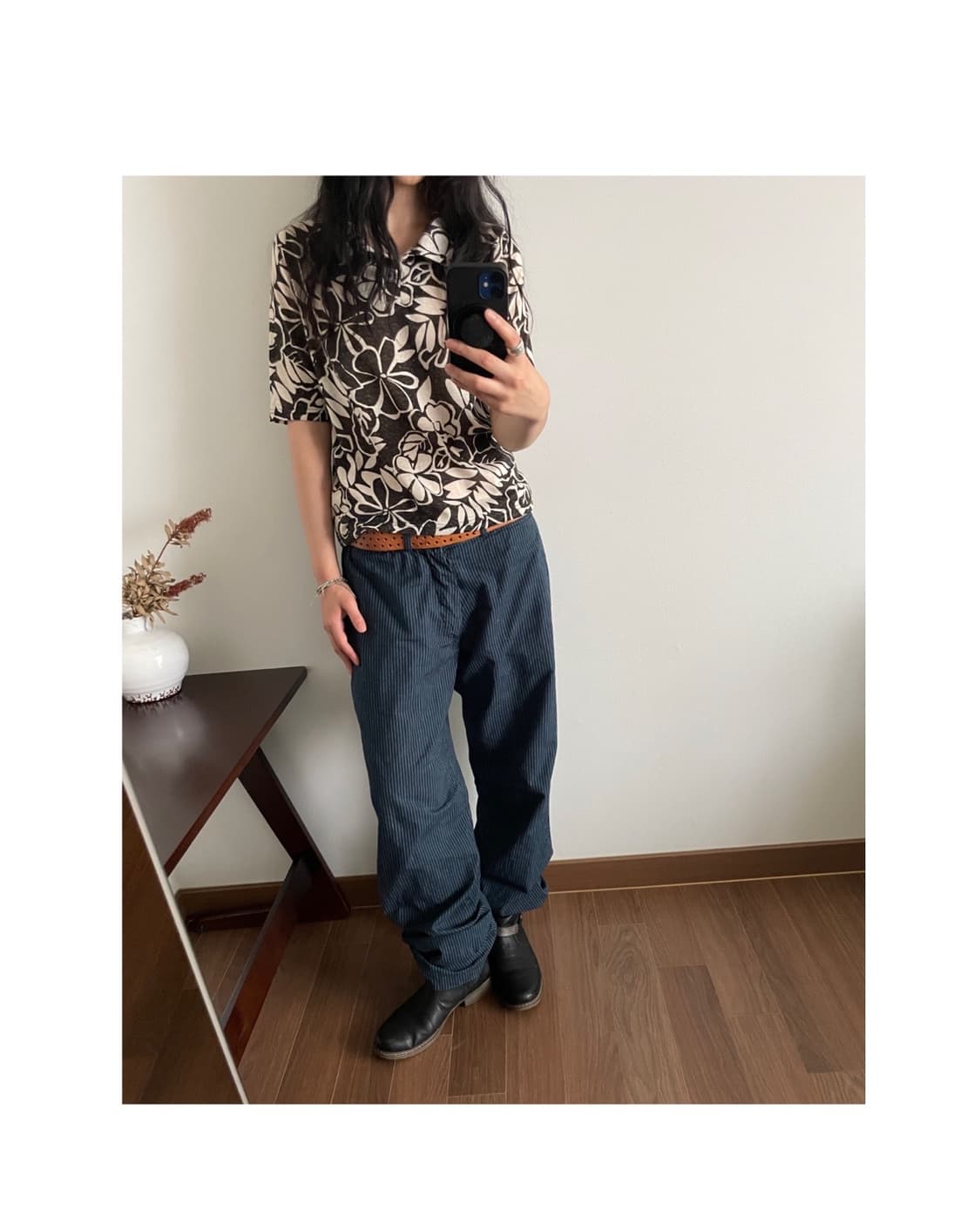 patterned top 상품이미지5