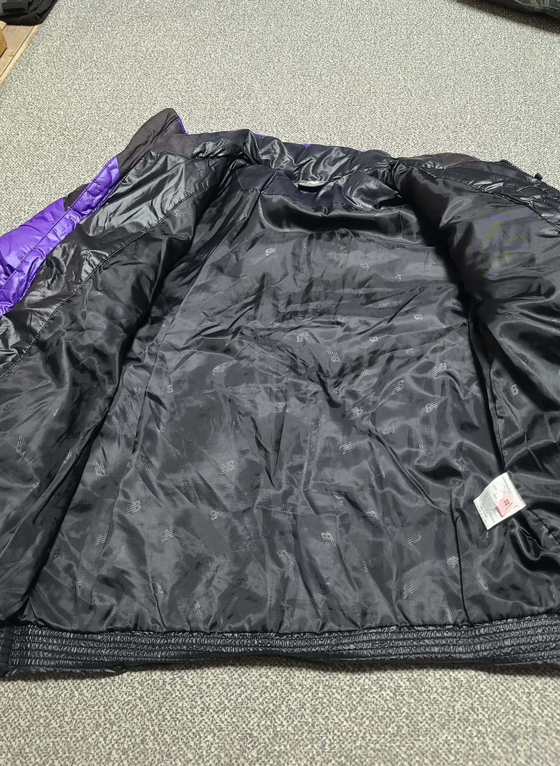 뉴발란스 남성 컬러블록 패딩 100(L) 상품이미지5