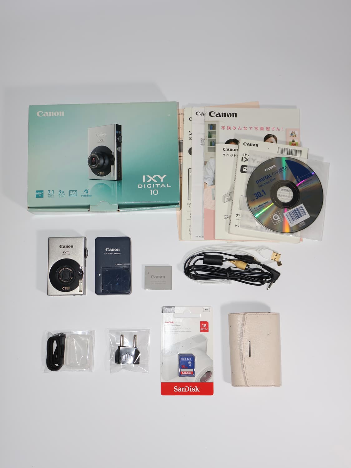 [미품,풀박스!] 캐논 익시ixy 10(익서스ixus 70) 블랙 디카 상품이미지3