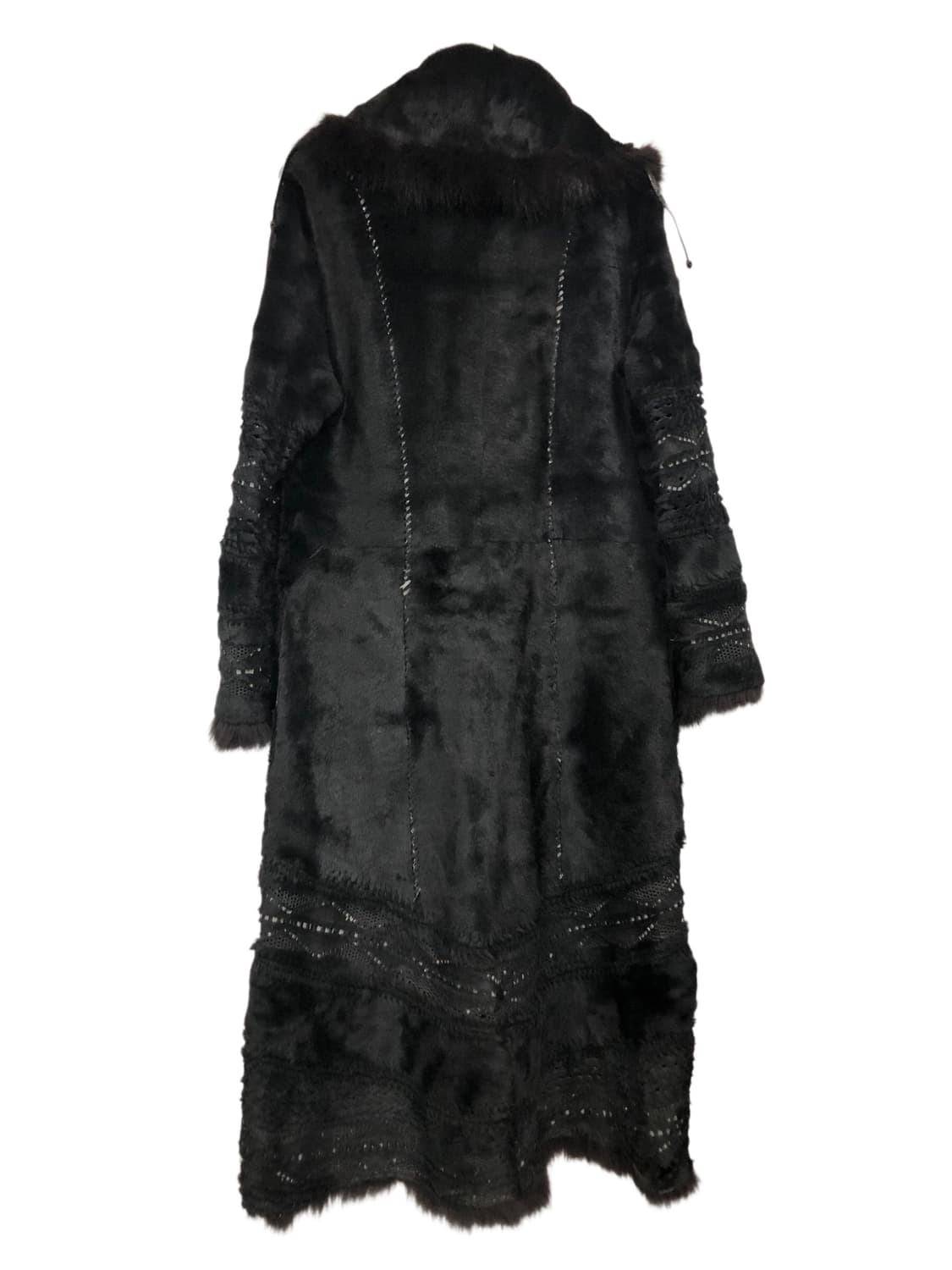 크,,,너무 멋진 아우터,,,퍼트리밍포인트&양면가죽 롱코트자켓 상품이미지4