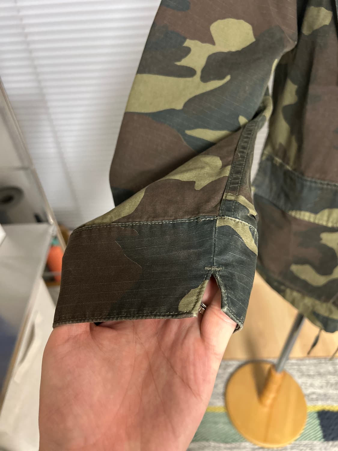 유나이티드 애로우즈 앤 손즈 카모 토미셔츠 하오리 자켓 M 상품이미지5