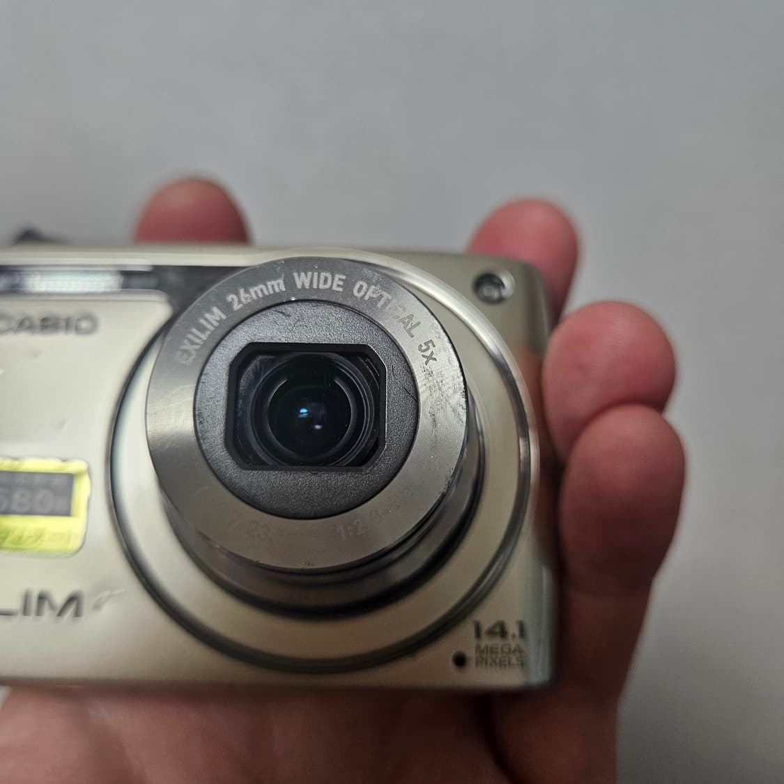 (아일릿 모카 디카) 카시오 엑슬림 EX-Z2300 골드 (액정하자) 상품이미지2