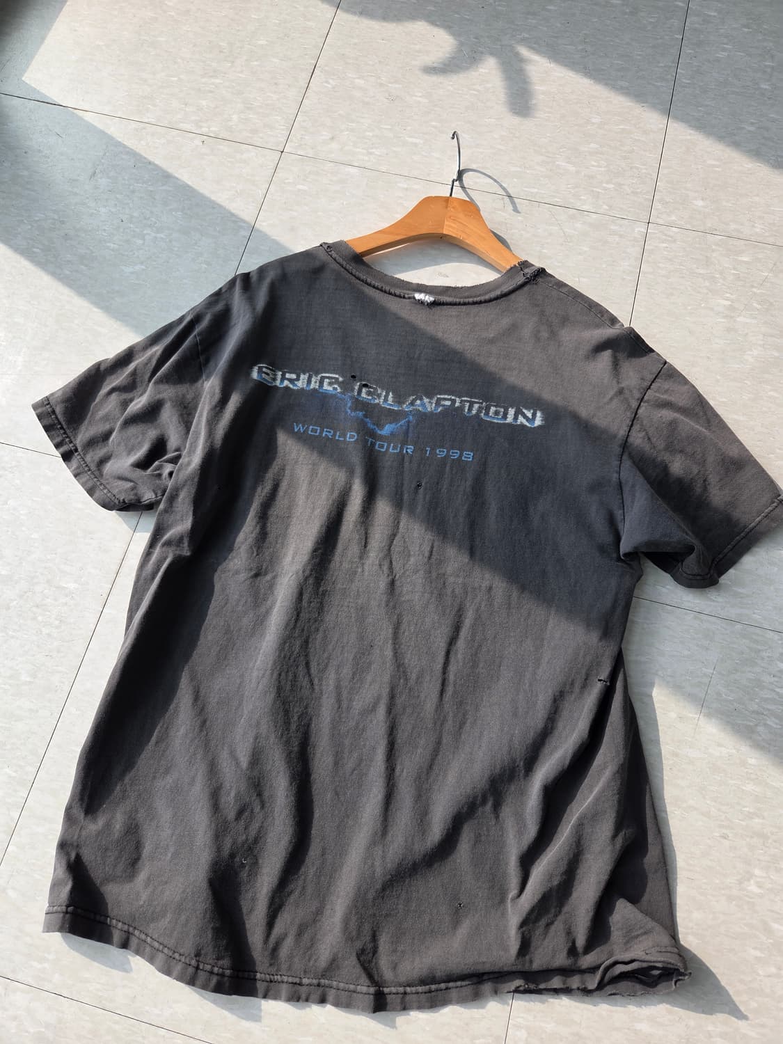 1998 에릭클랩튼 필그림 투어 티셔츠(90s) 상품이미지4
