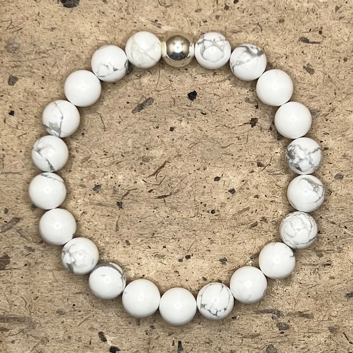 S925 Howlite Bracelet 상품이미지3
