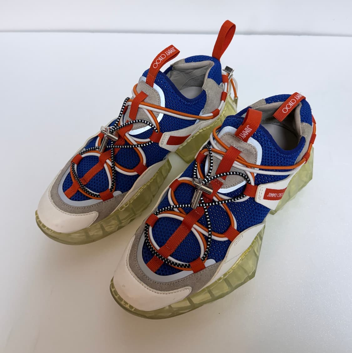 지미추(JIMMY CHOO) 다이아몬드 멀티컬러 스니커즈 35 (225 상품이미지2