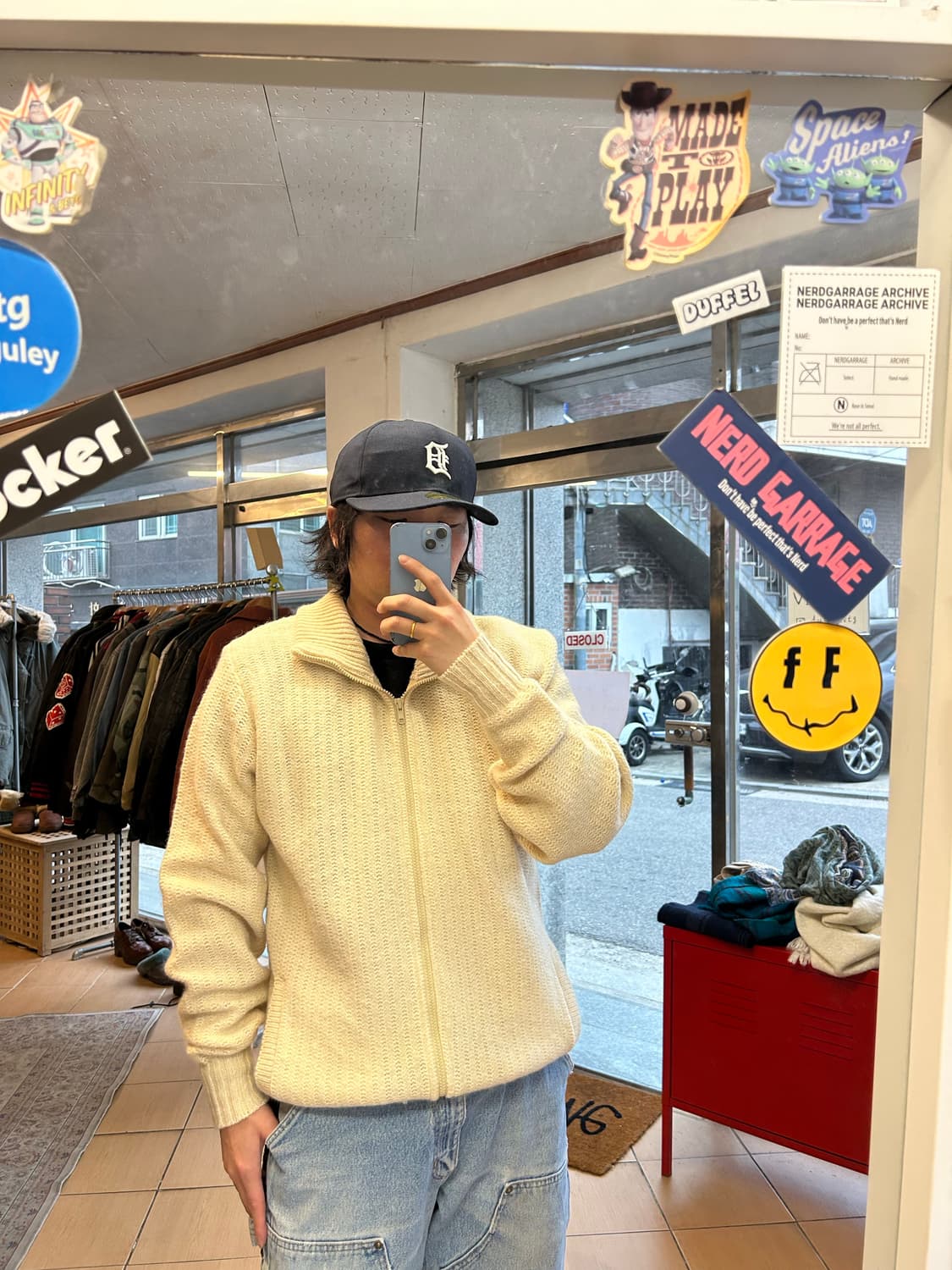 80’s LL.Bean 엘엘빈 울 니트집업 상품이미지8