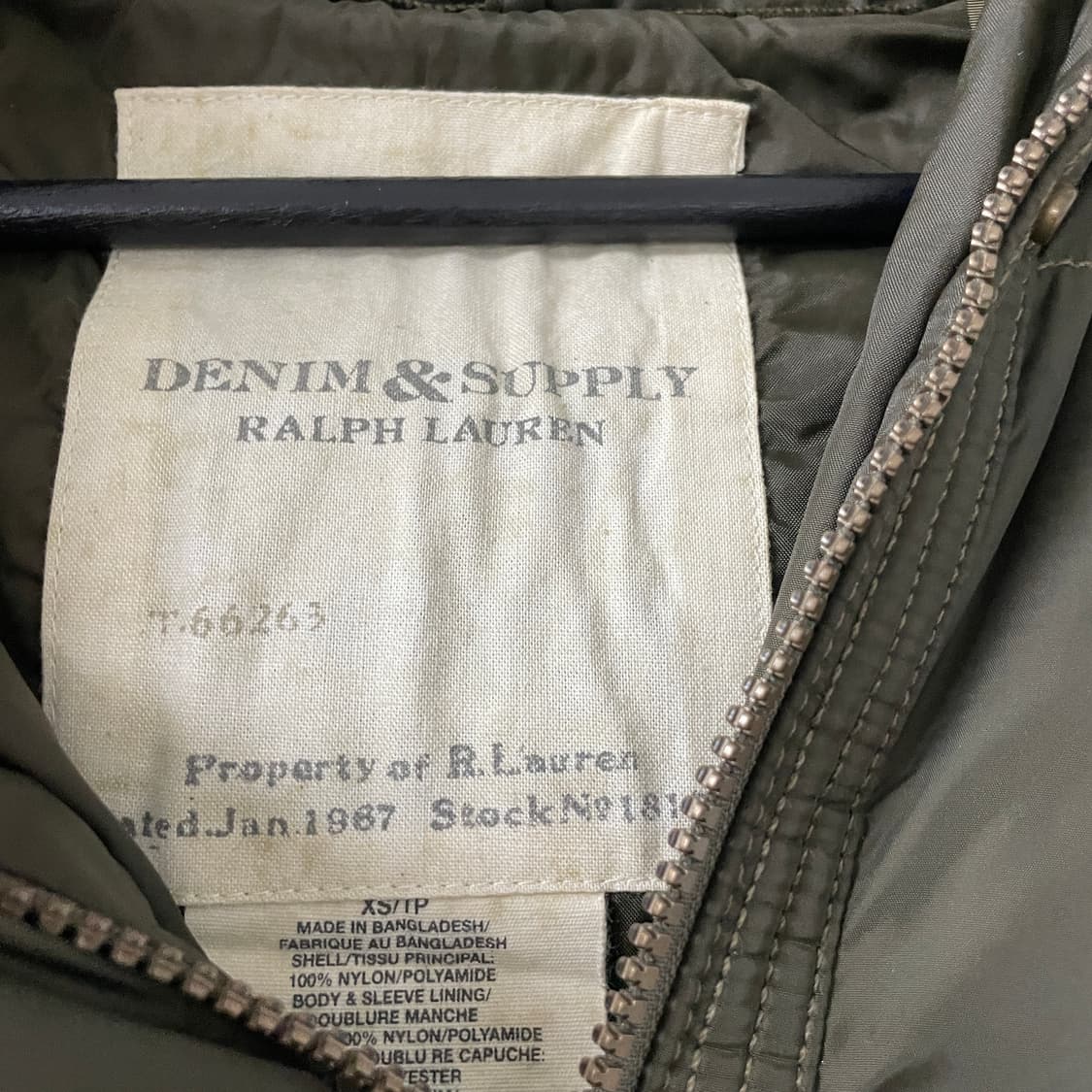 폴로 데님앤서플라이 패딩 XS(W) 상품이미지5