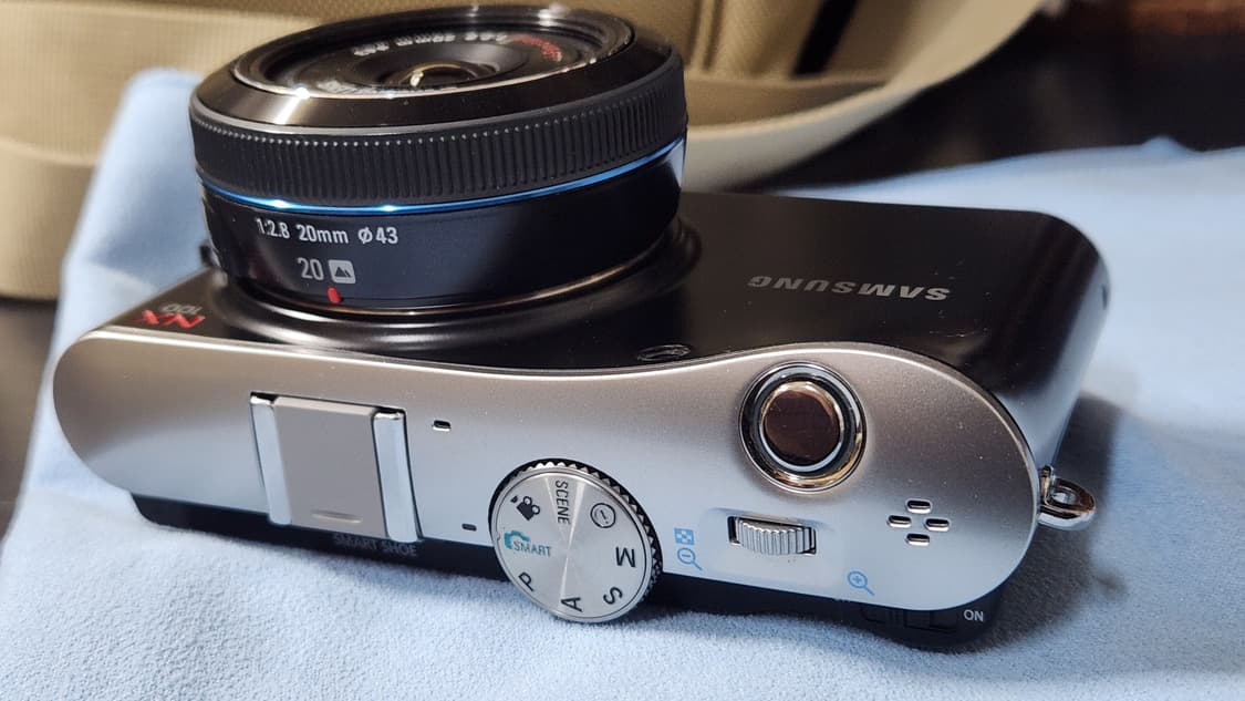 삼성 NX100 빈티지 디카 + 20mm + 20-55mm 상품이미지8