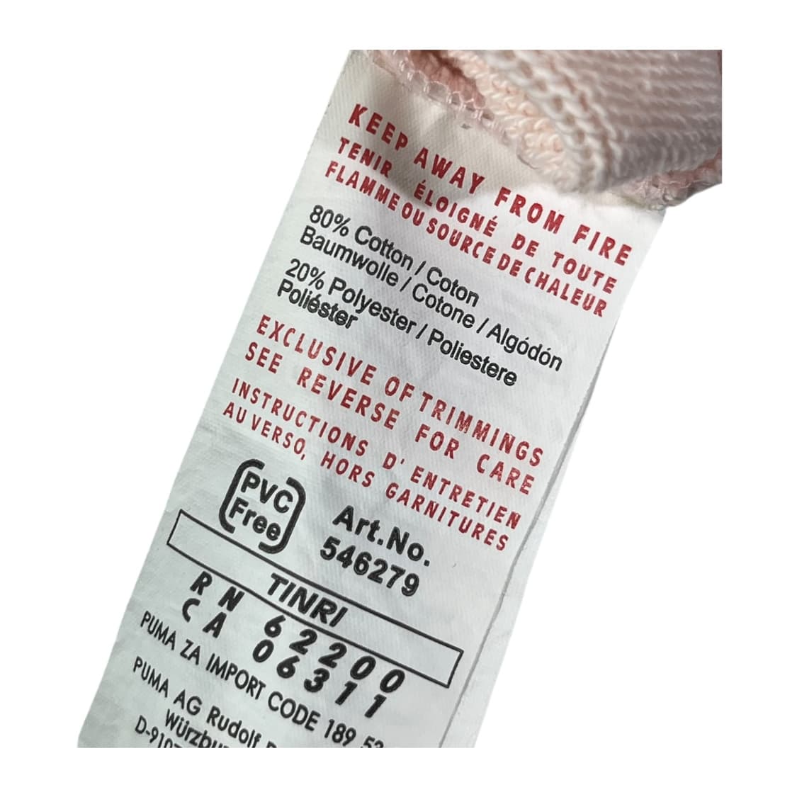 [PUMA] 푸마 핑크 트랙 집업 자켓 상품이미지6