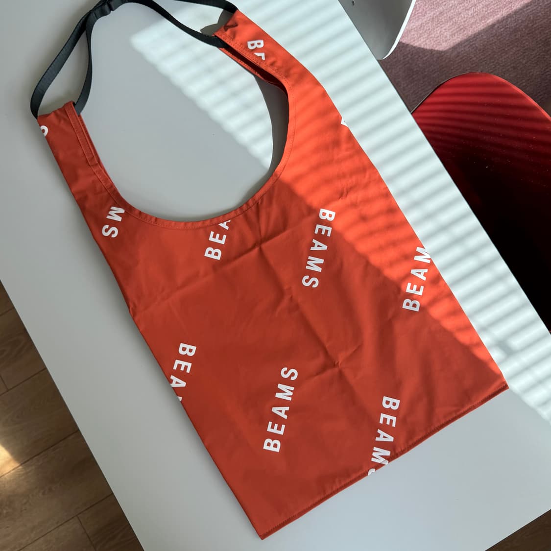 BEAMS 빔즈 빔즈로고 2WAY 쇼퍼백 상품이미지1
