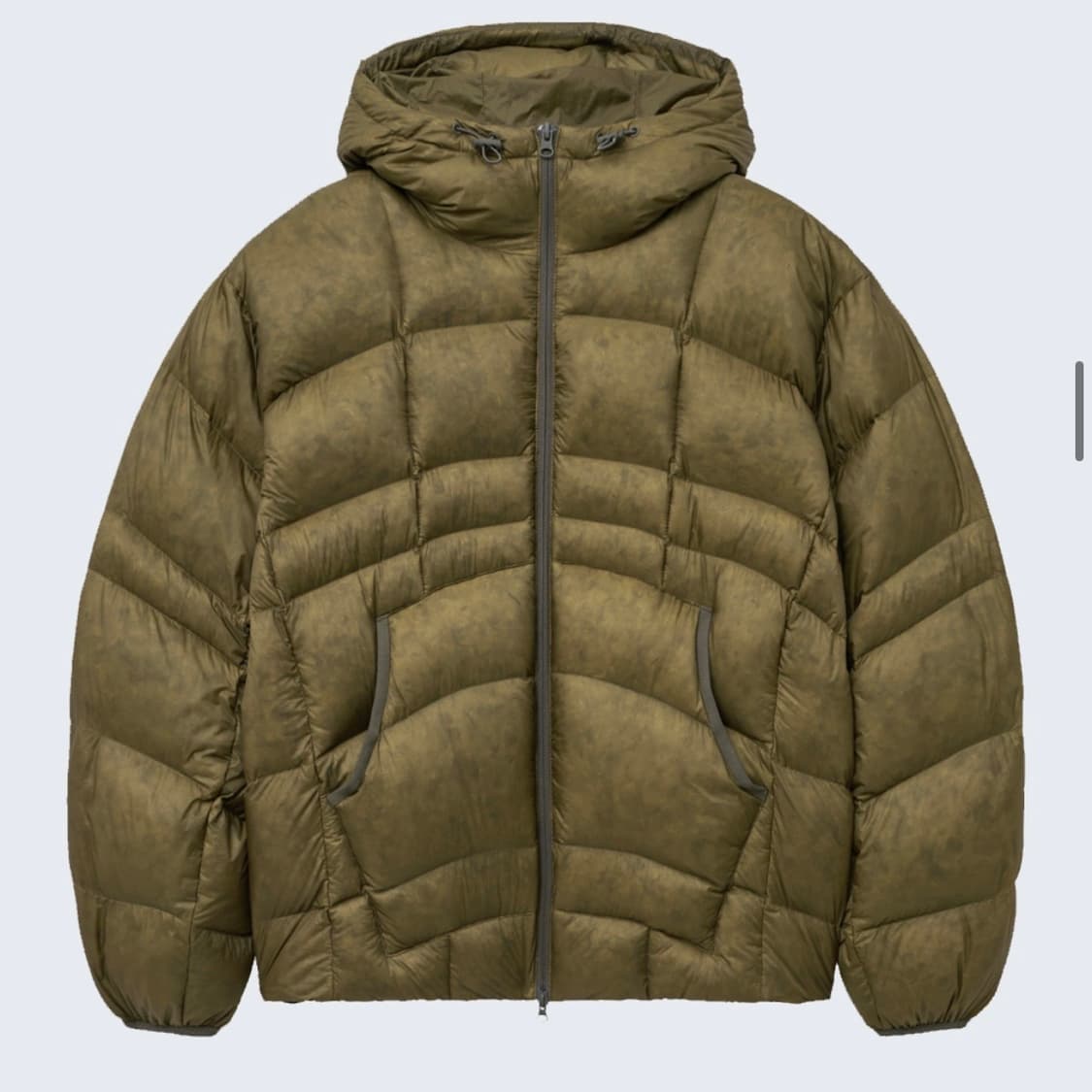 인템포무드 예티 푸퍼 덕다운 패딩 카키 L 상품이미지1