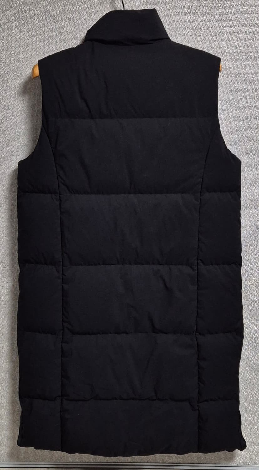 M (66) 아이더 블랙 덕다운 오리털 롱 패딩조끼  상품이미지2