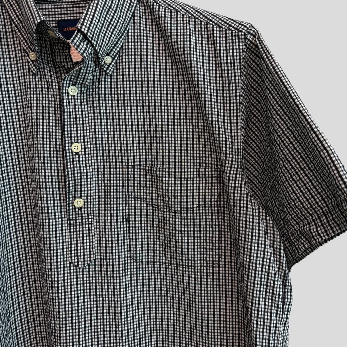 (M)BUMMERS 풀오버 시어서커 반팔셔츠 상품이미지3