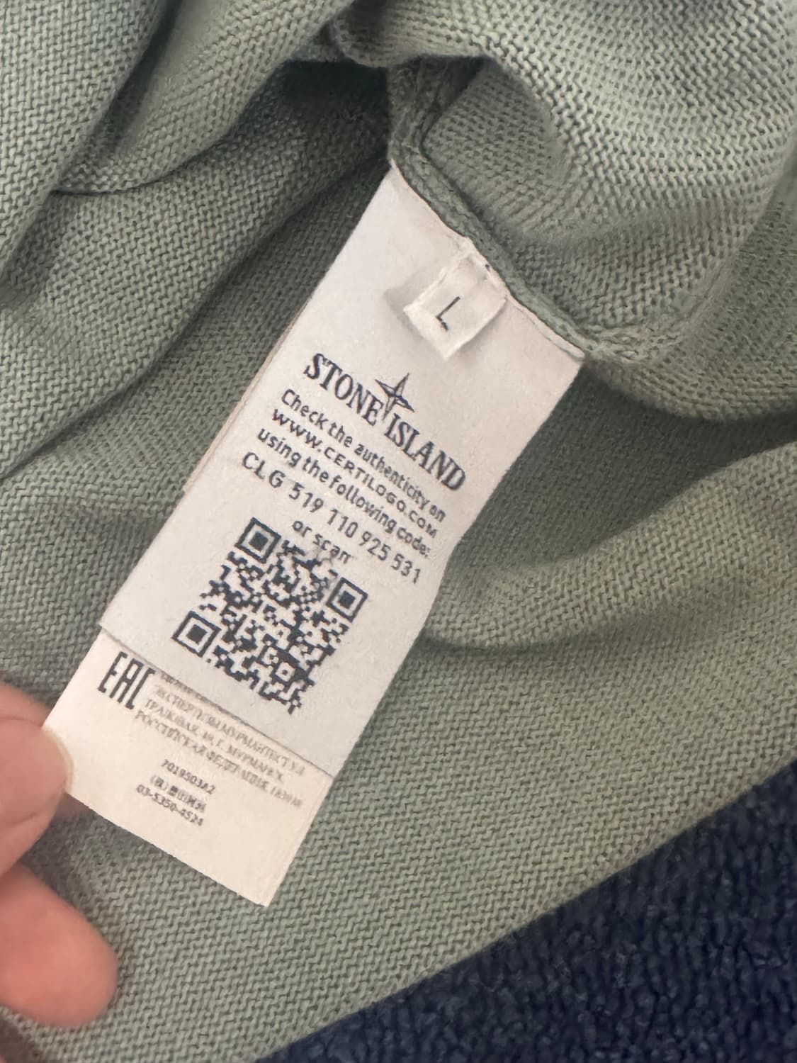 스톤 아일랜드 쉐도우 프로젝트 니트 상품이미지4