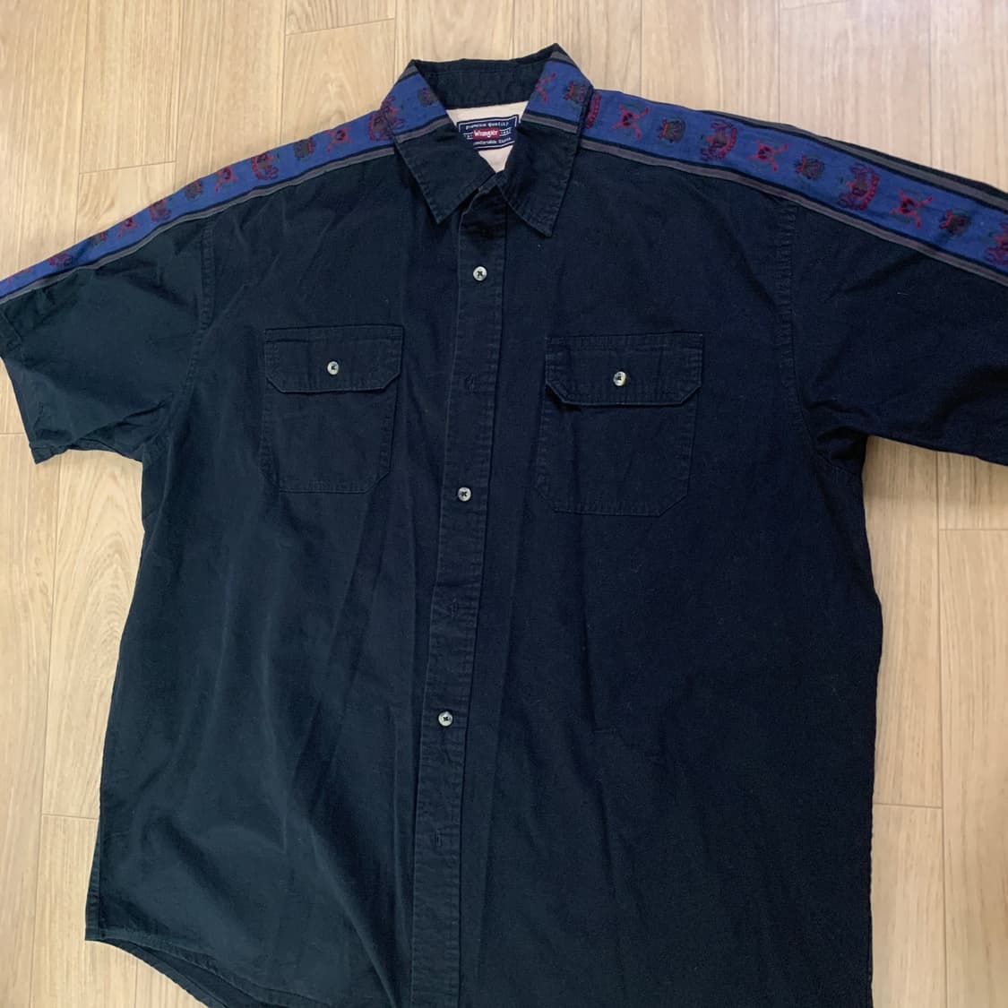 L-105) Wrangler 랭글러 커스텀 워크셔츠 상품이미지1