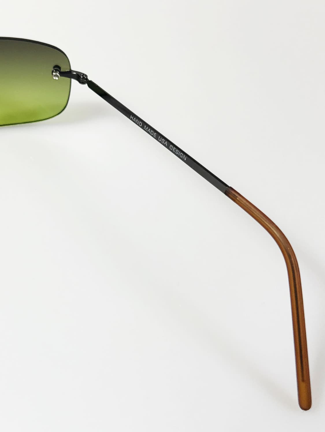 90s DOMON 무테 스퀘어 그라디언트 틴트 빈티지 선글라스 상품이미지6