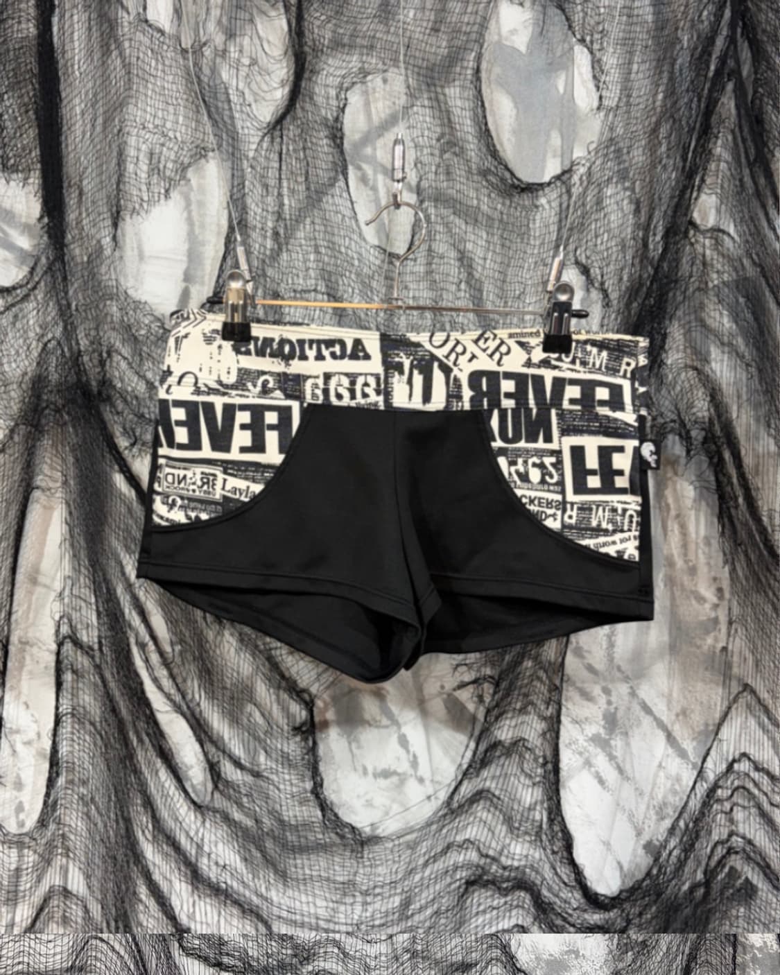 PUNK Onee Gyaru cubic short pants 상품이미지3