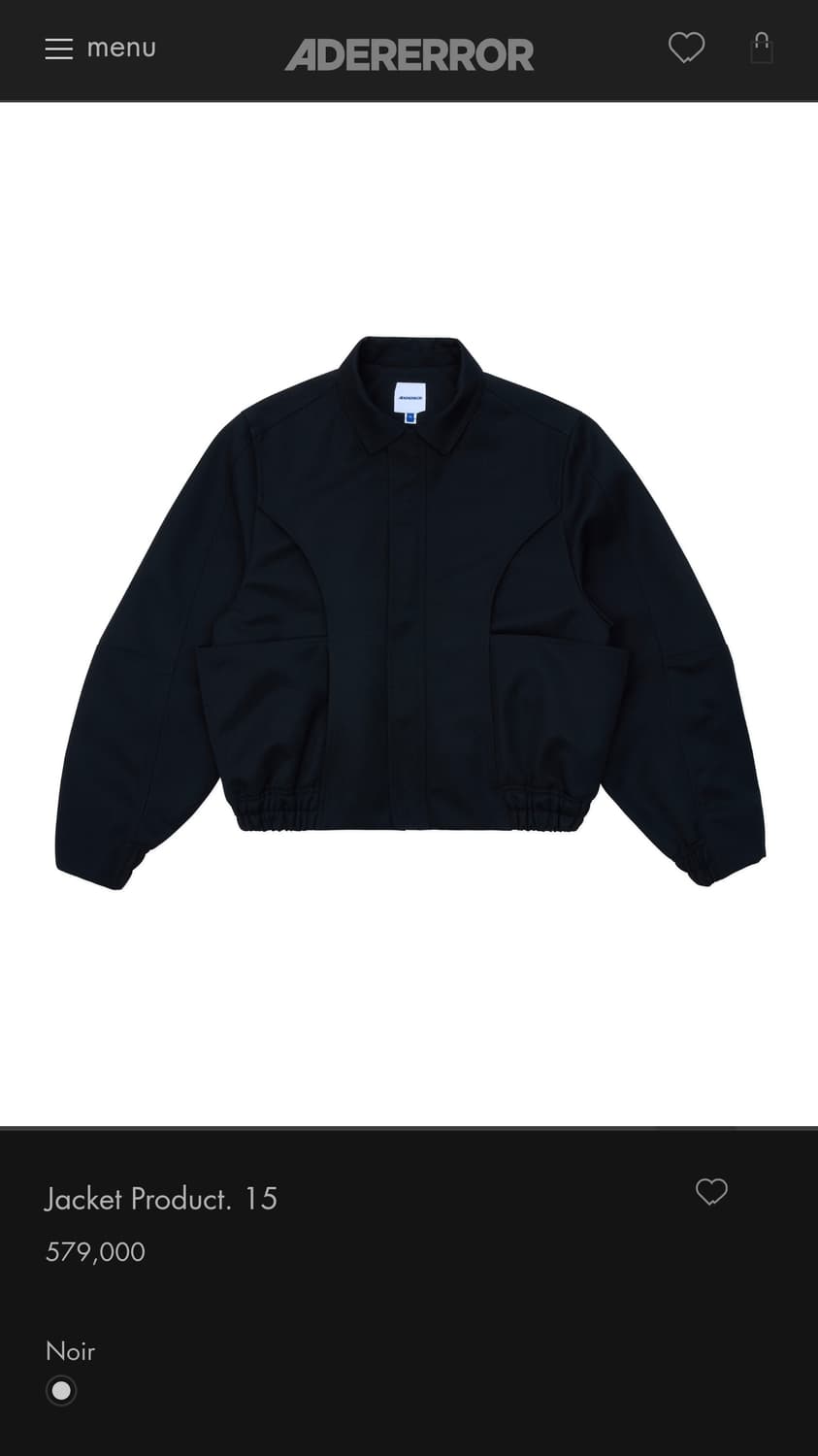 아더에러 jacket product. 15 상품이미지1