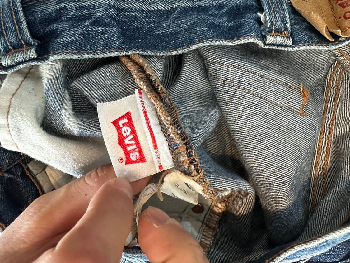 Levi’s 501 워싱 데님 팬츠 w31 상품이미지7