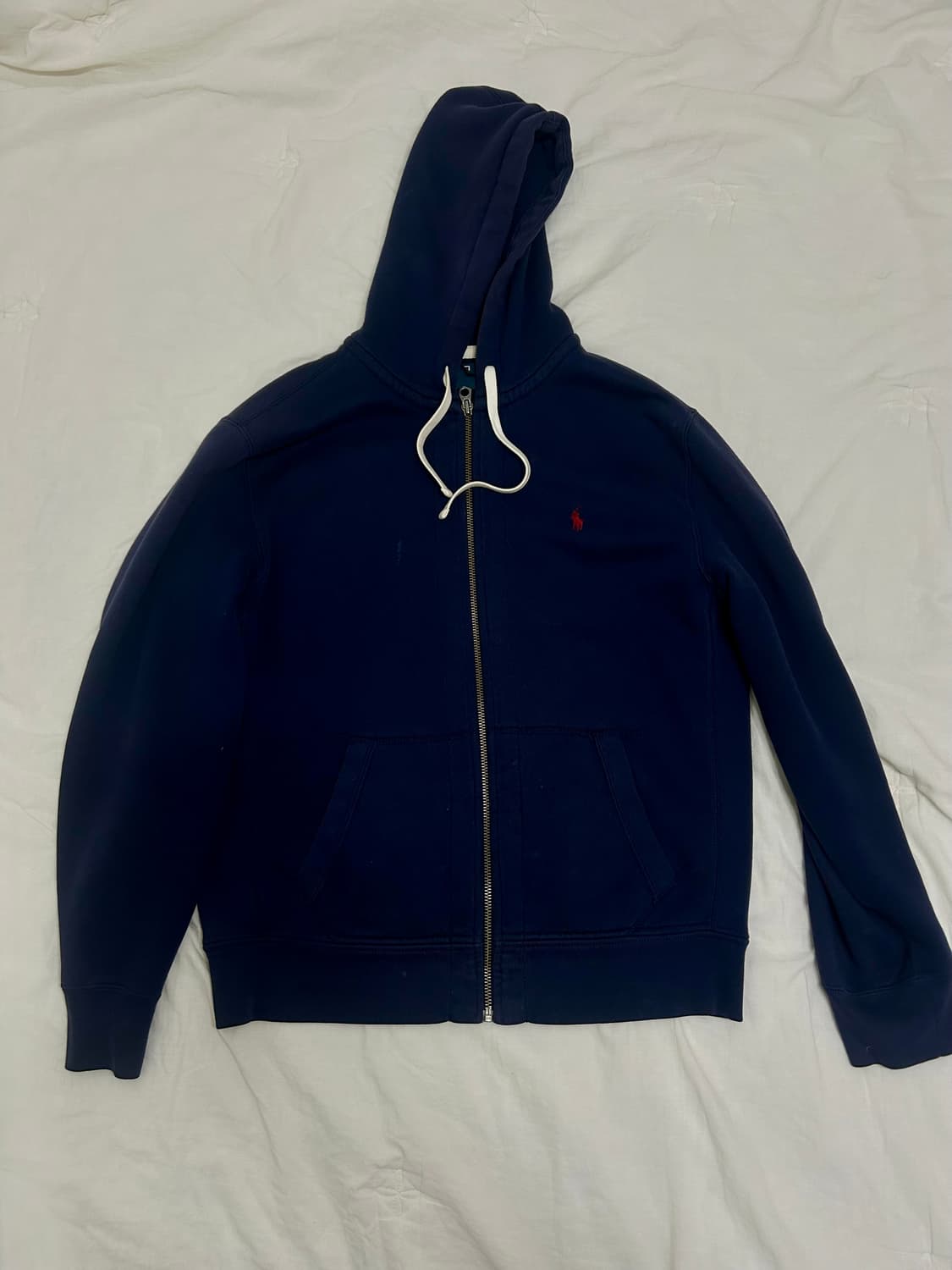 폴로 네이비 후드집업 상품이미지1