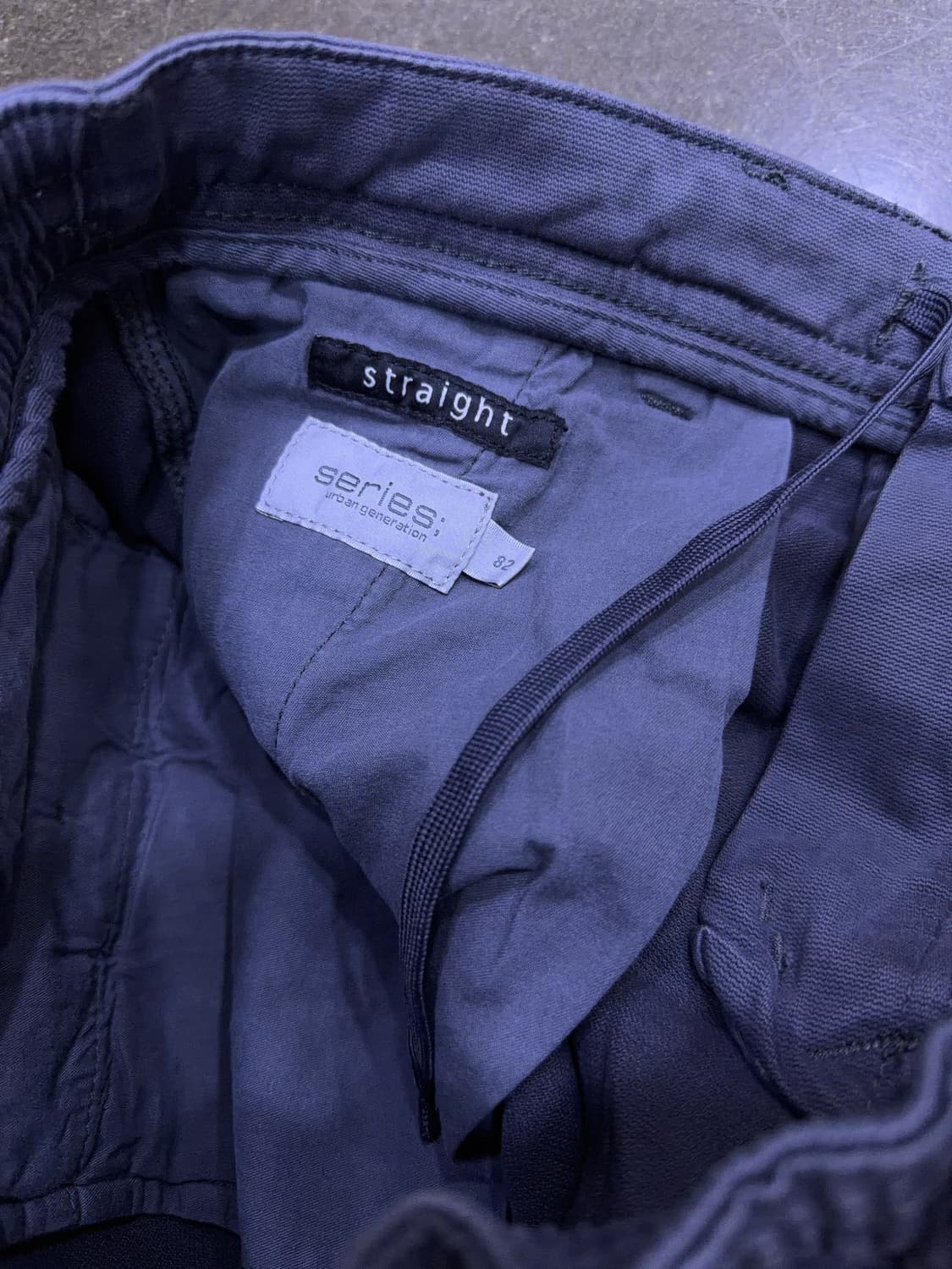 시리즈 스트레이트 스트레치 블렌딩 워싱 그레이 팬츠 82(32) 상품이미지7