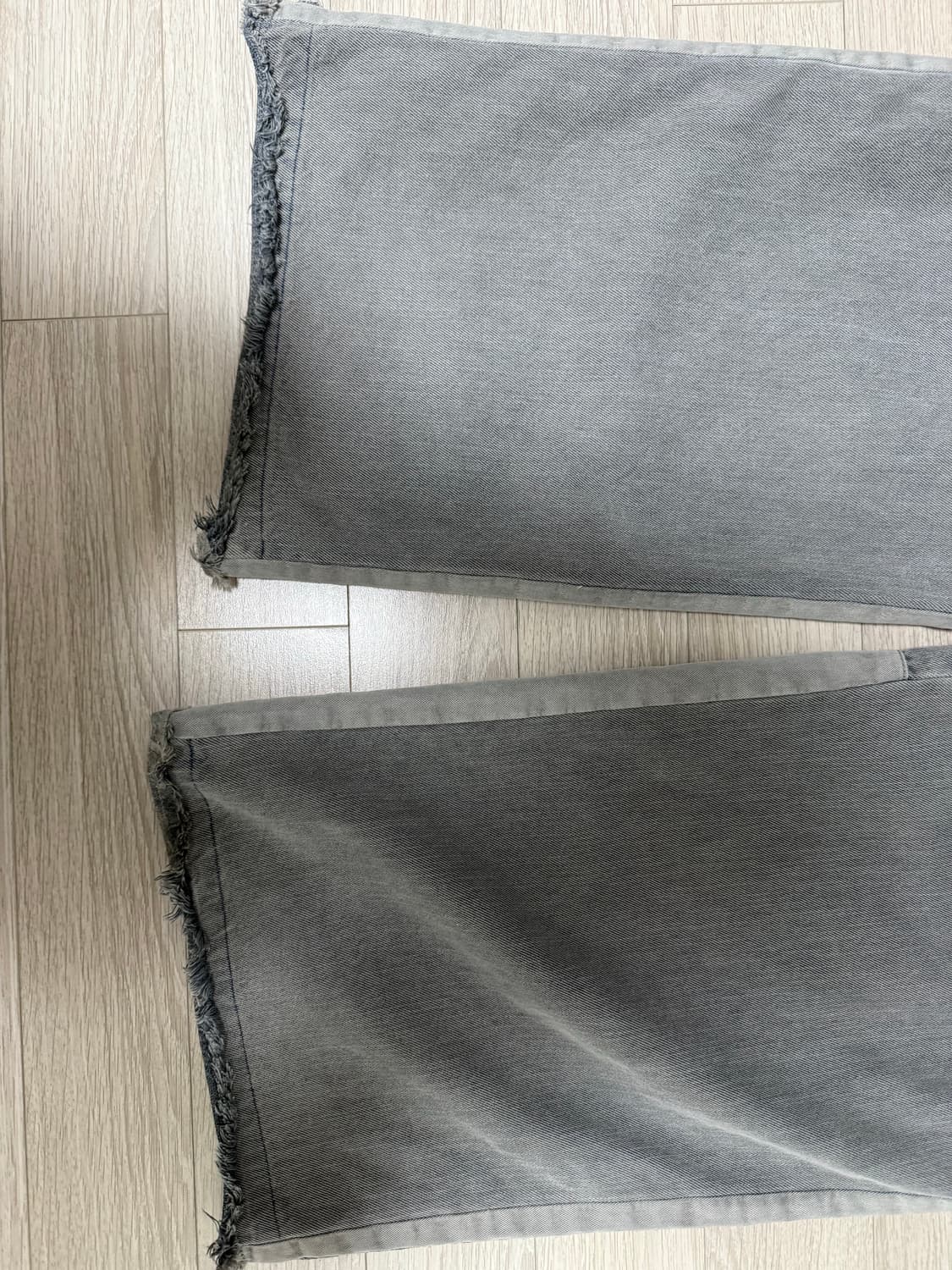 [4]폴리테루 24fw 리빌드고시마 데님 블루그레이 상품이미지4