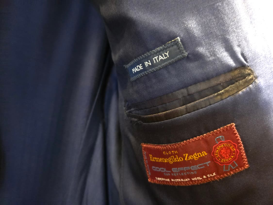 이탈리아 브랜드 보기 네이비자켓 상품이미지3