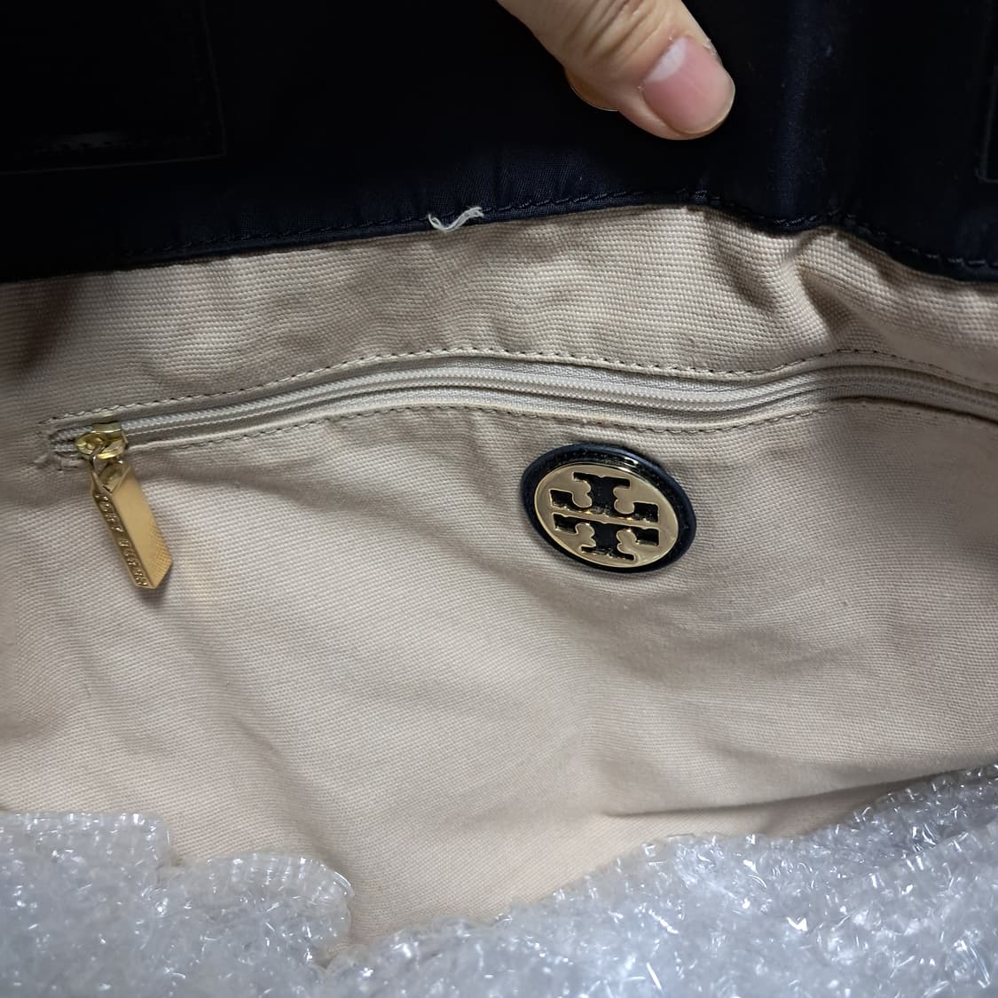 토리버치 블랙 토트백 숄더백 빅백 가방 상품이미지9