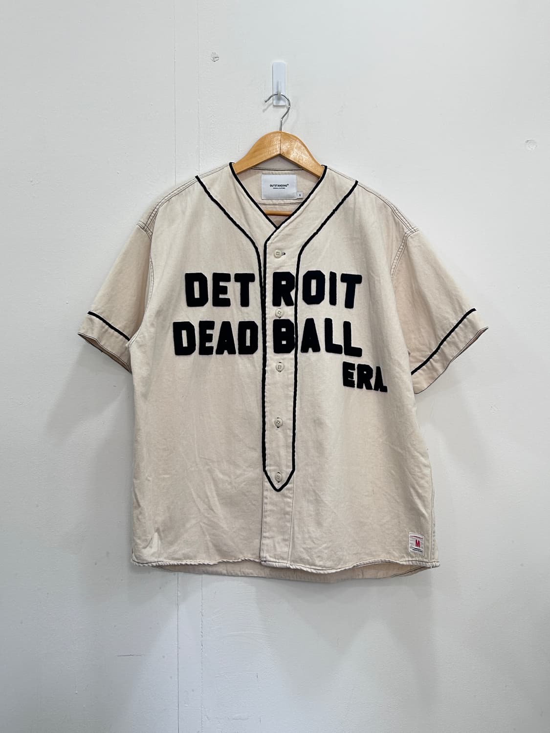 아웃스탠딩 베이스볼 반팔 셔츠 디트로이트 데드볼 에라 상품이미지6