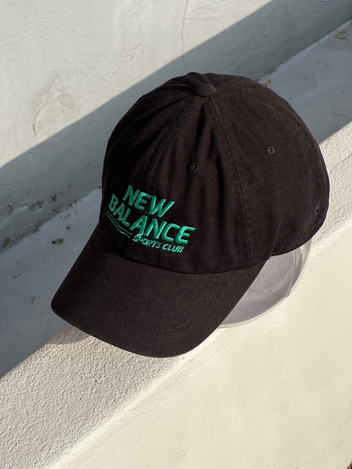 [F] 뉴발란스 스포츠클럽 로고 볼캡 모자 상품이미지2