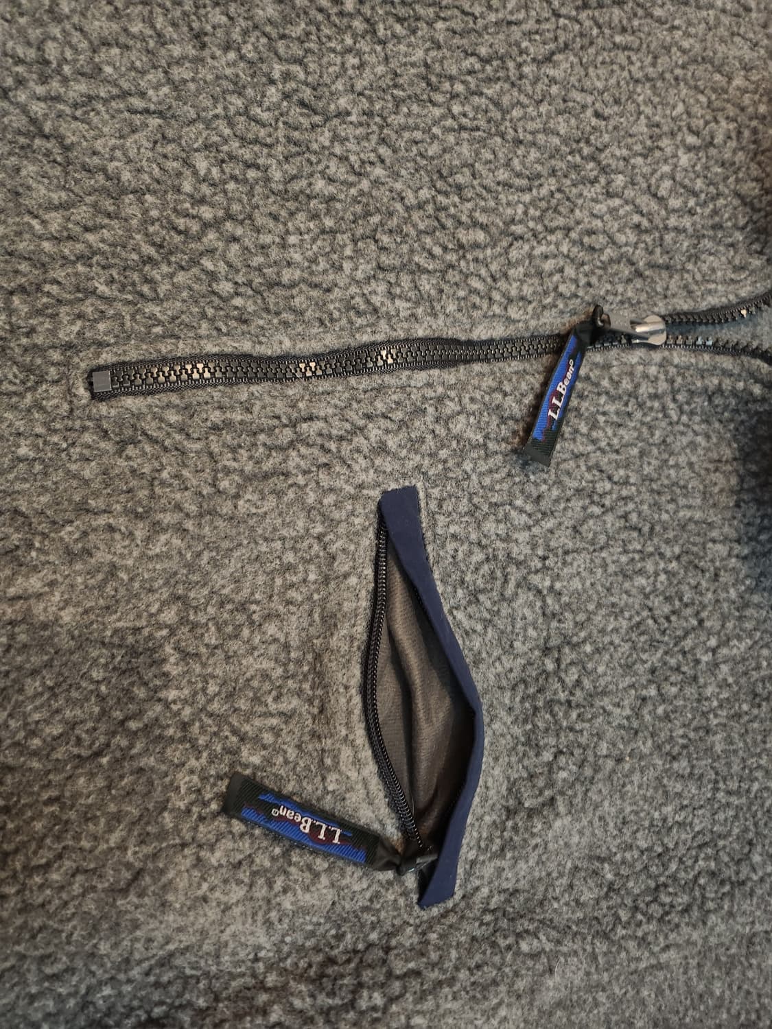 90s LLBean 엘엘빈 풀오버 플리스 상품이미지4