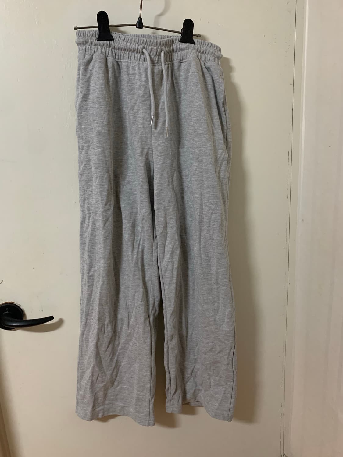 SPAO 그레이 와이드 밴딩 팬츠 M 상품이미지1