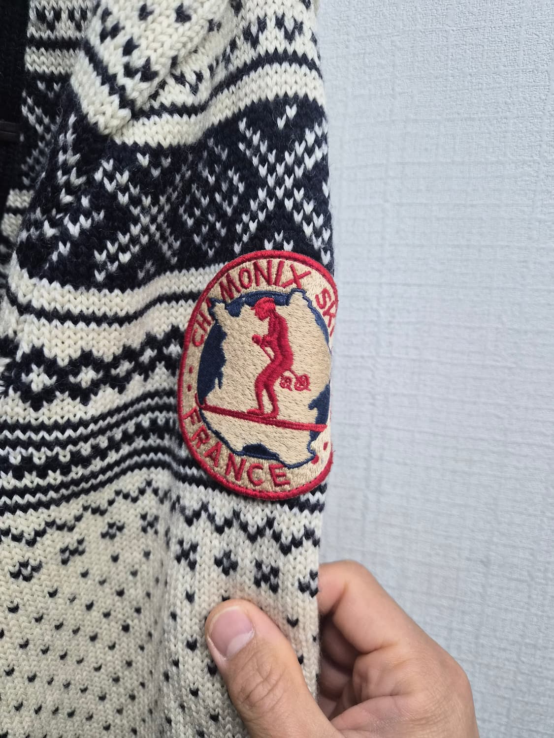 M/100) 폴로 랄프로렌 RUGBY 90's 숄카라 니트 팝니다 상품이미지3