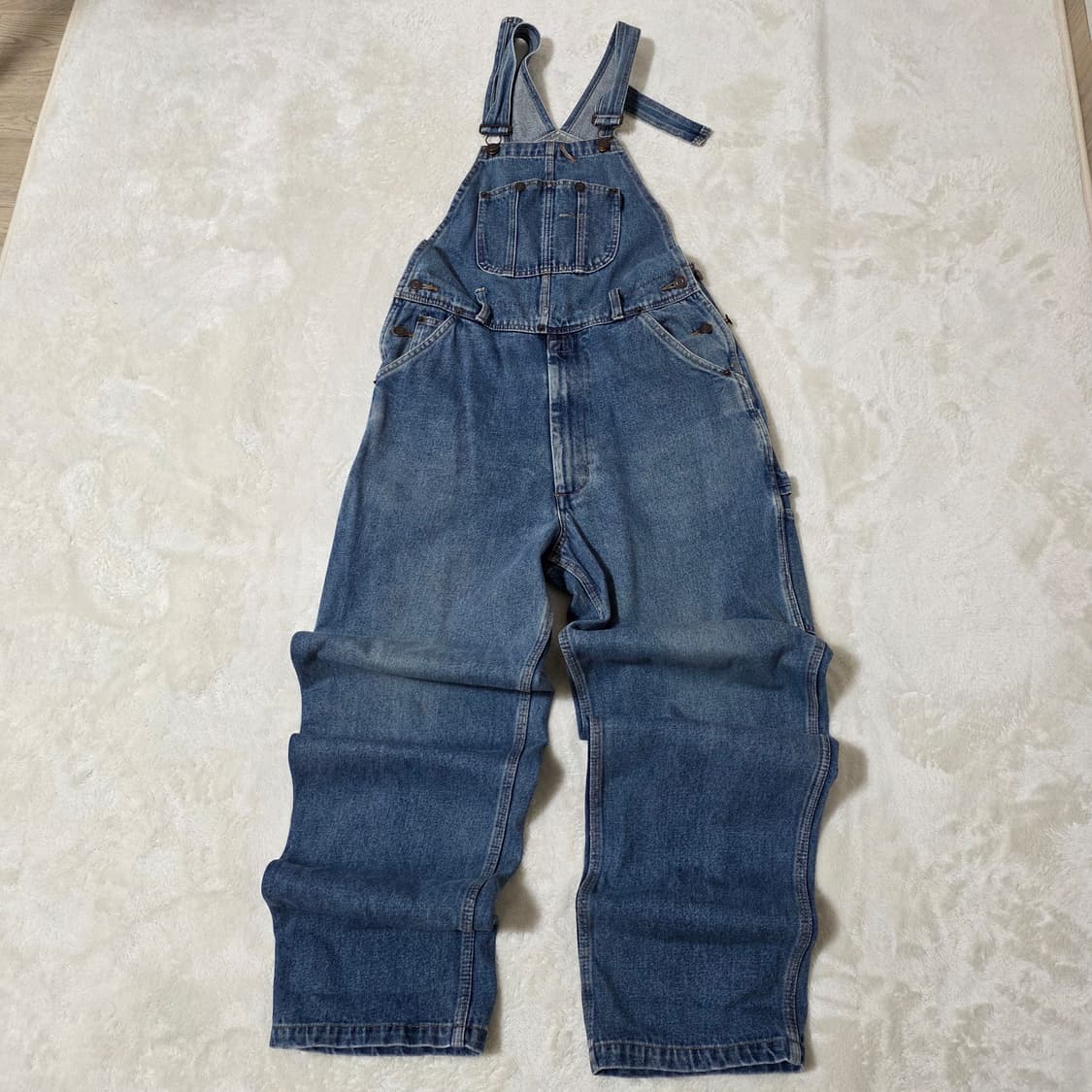 (S)도그하우스 카팬더 오버롤 데님 멜빵바지 상품이미지1