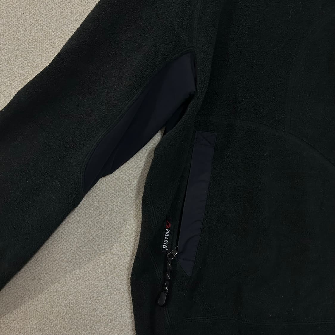 (L) 미즈노 고프코어 플리스 사선 집업자켓 상품이미지4