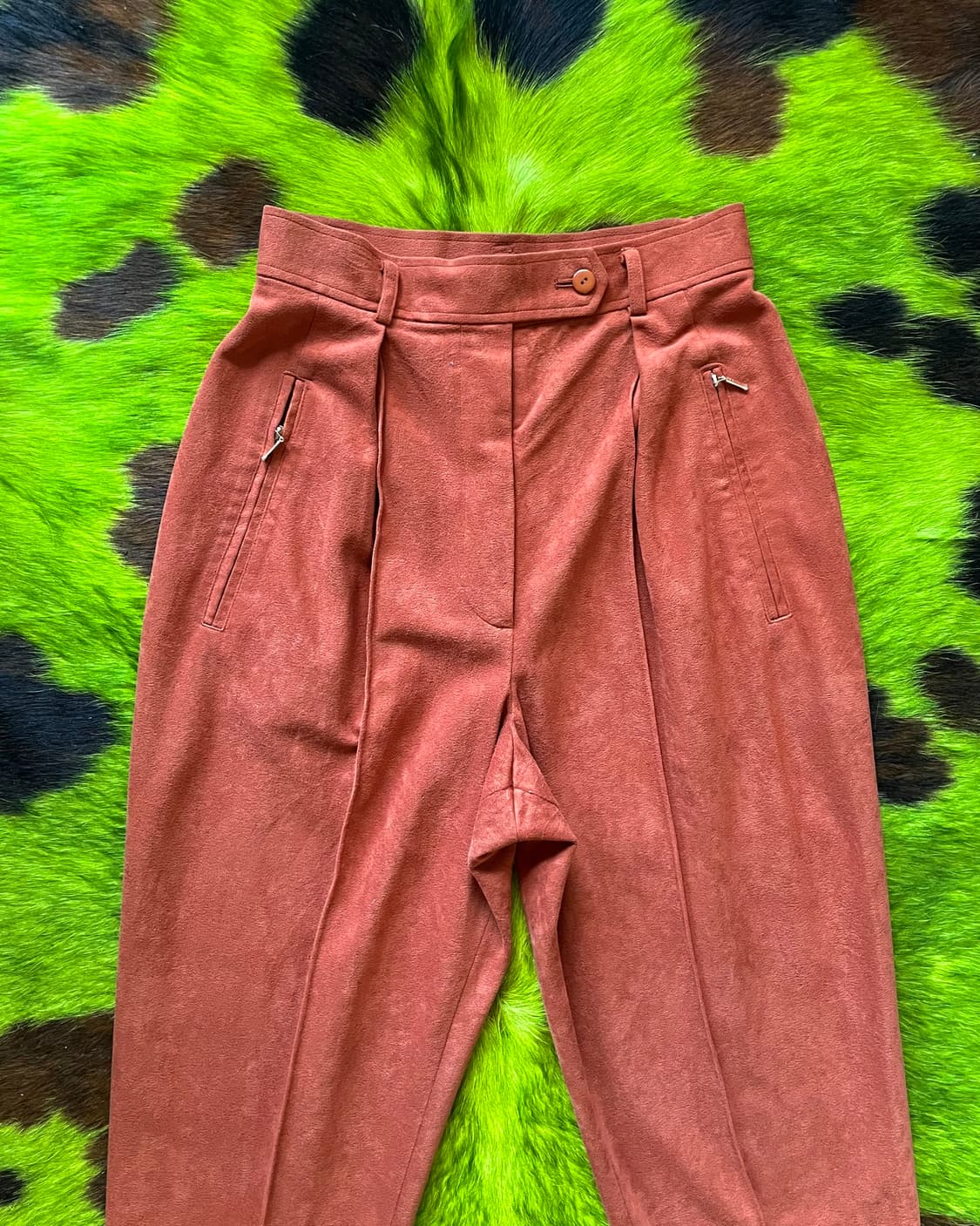 1980-90s SYNONYME Paris Moleskin Trouser 상품이미지5