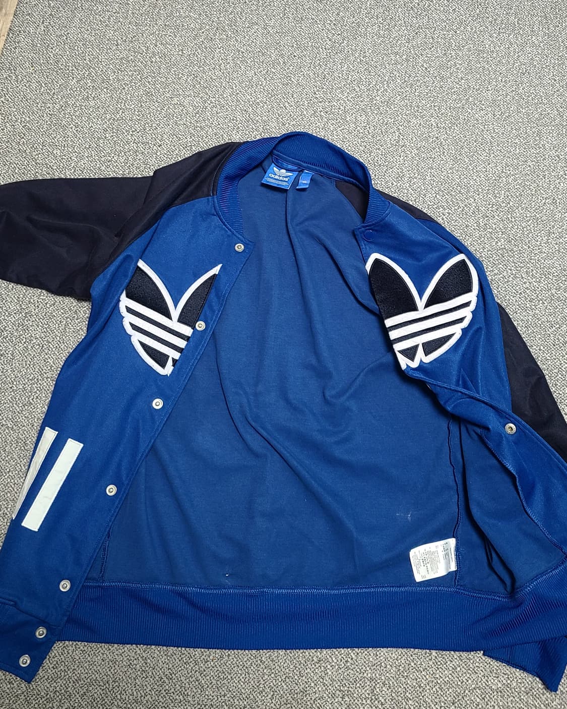 아디다스 오리지널스 로고 트랙탑 저지 바사티 야구점퍼 상품이미지3