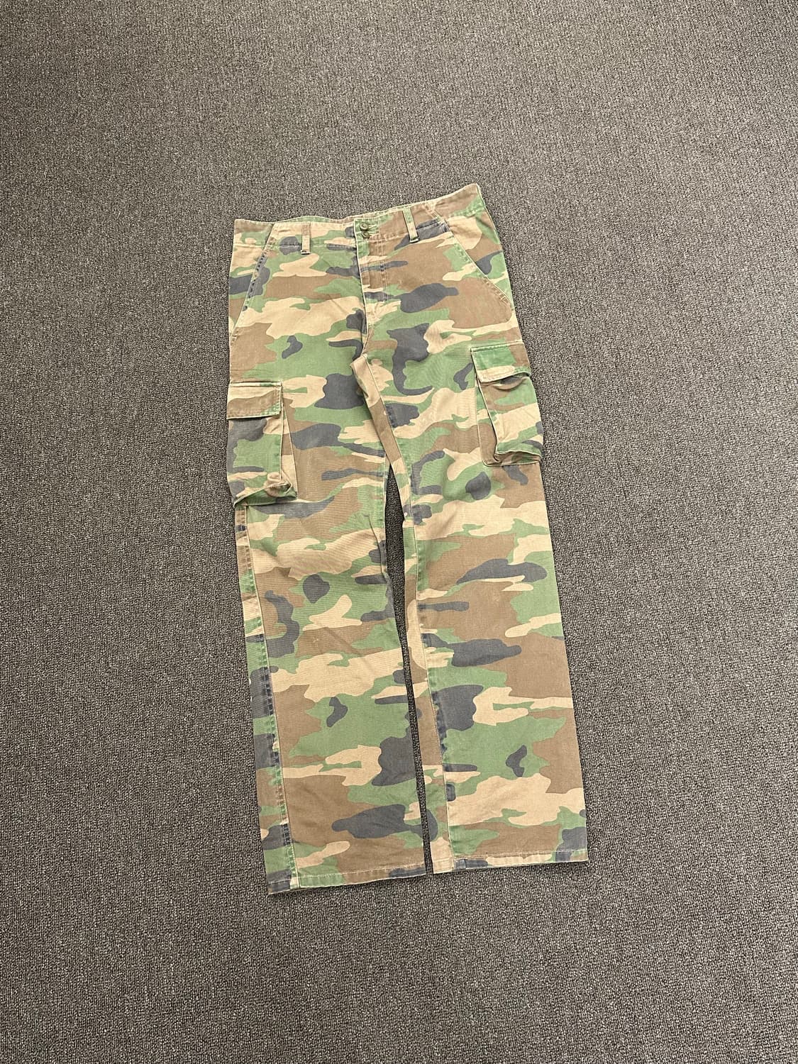 L)Japanese vintage 여성 카모 카고 팬츠 상품이미지1