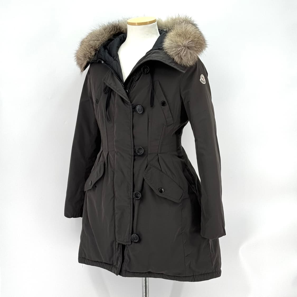 [2사이즈] 몽클레어 아리에뜨 폭스 퍼 패딩 후드 점퍼 상품이미지10