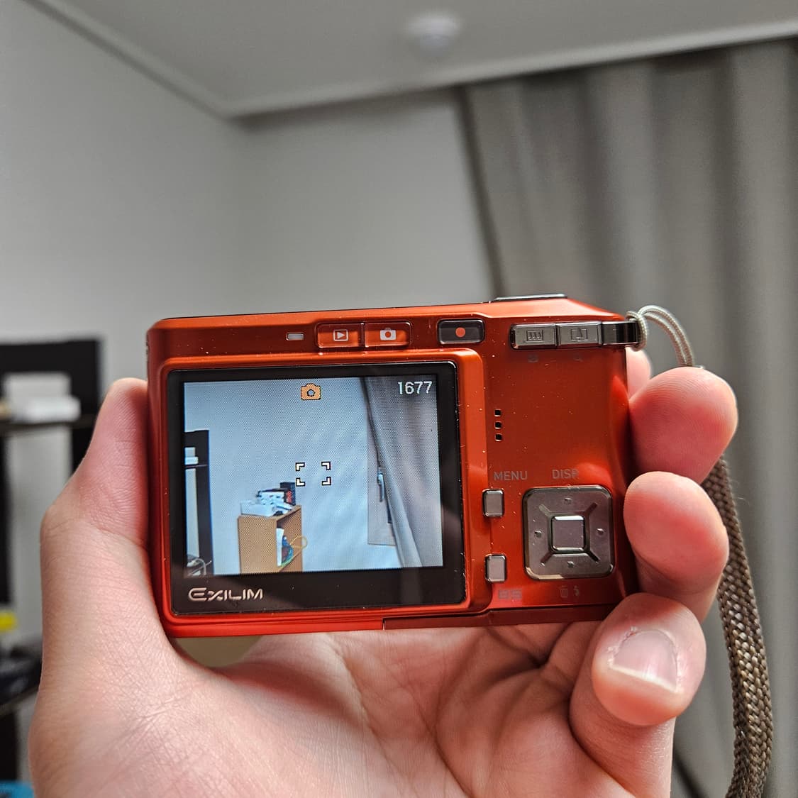 카시오 EX-S500 빈티지 레드 디카 디지털카메라 상품이미지3