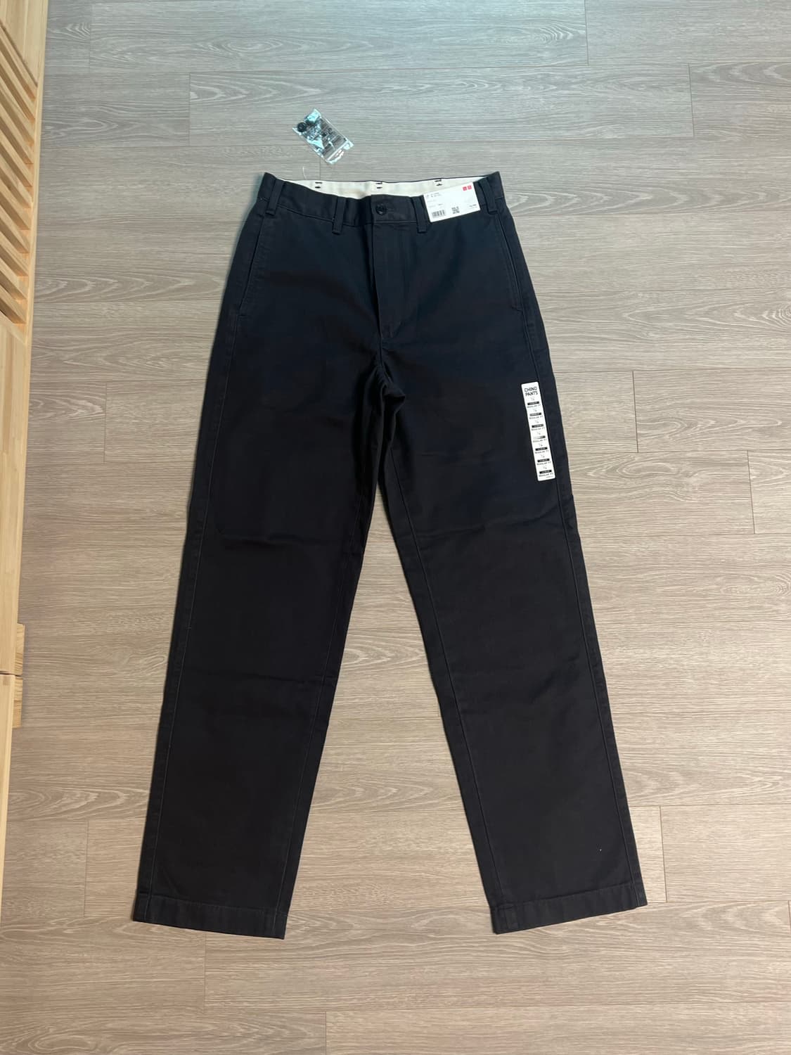 (새상품) 유니클로 스트레이트 치노 그레이 상품이미지3