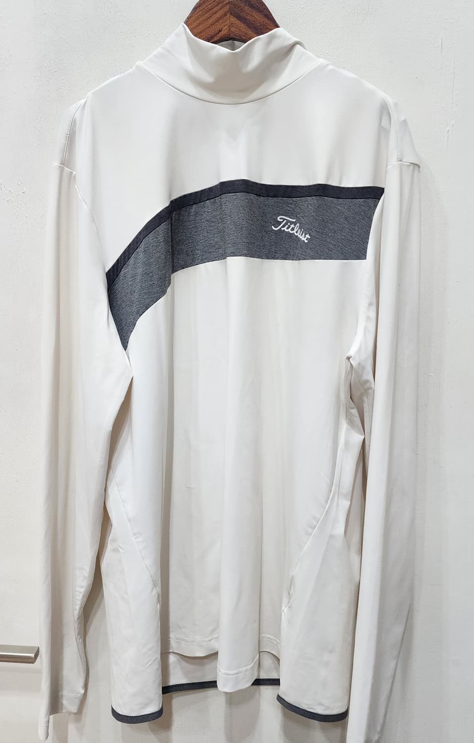 타이틀리스트 골프  긴팔 티셔츠 화이트 XL 상품이미지1
