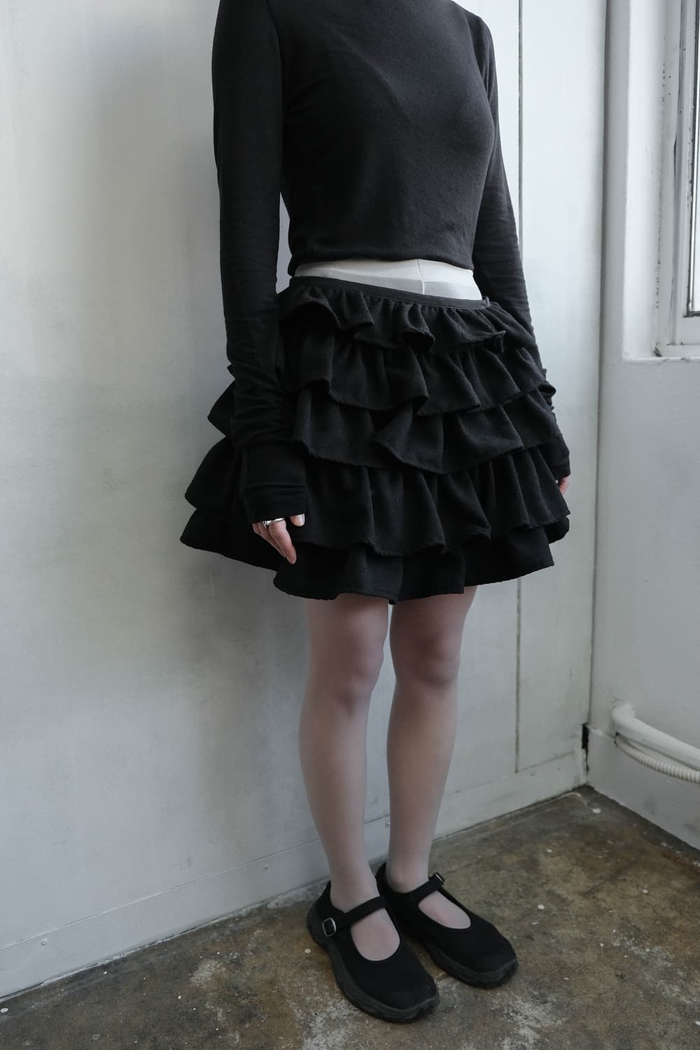 순지 soonji 헤비 플레어 스커트 상품이미지2