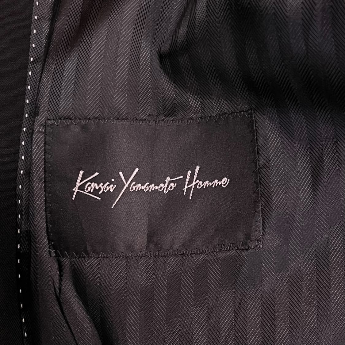  칸사이 야마모토 옴므 투버튼 블레이저 y14348 상품이미지6